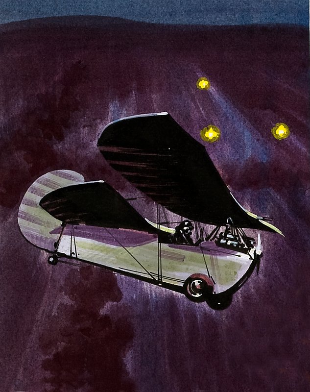 Henri Mignet találmánya, a Pou de Ciel alkotó: Wilf (20th century) Hardy
