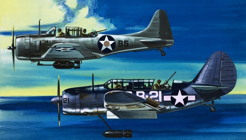A kékbe: Blue Blue: Amerikai háborús repülőgépek (1941-45) alkotó: Wilf (20th century) Hardy