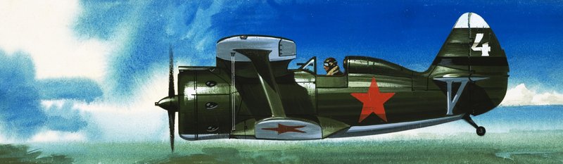 A kékbe: Világháborús orosz vadászgépek alkotó: Wilf (20th century) Hardy