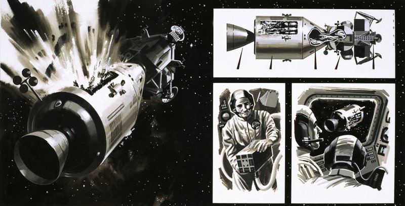 Az Apollo 13 küldetés alkotó: Wilf (20th century) Hardy