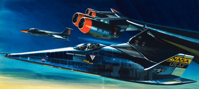 A Martin Marietta X-24B űrsikló alkotó: Wilf (20th century) Hardy