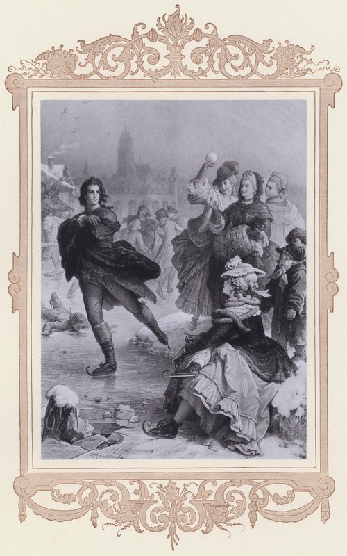 Goethe Frankfurtban (litho) alkotó: Wilhelm von (after) Kaulbach