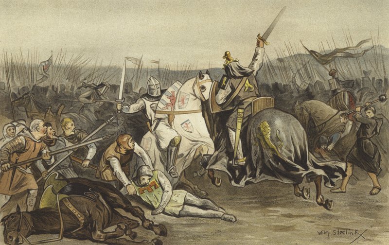 Worringeni csata, 1288. június 5 alkotó: Willem II Steelink