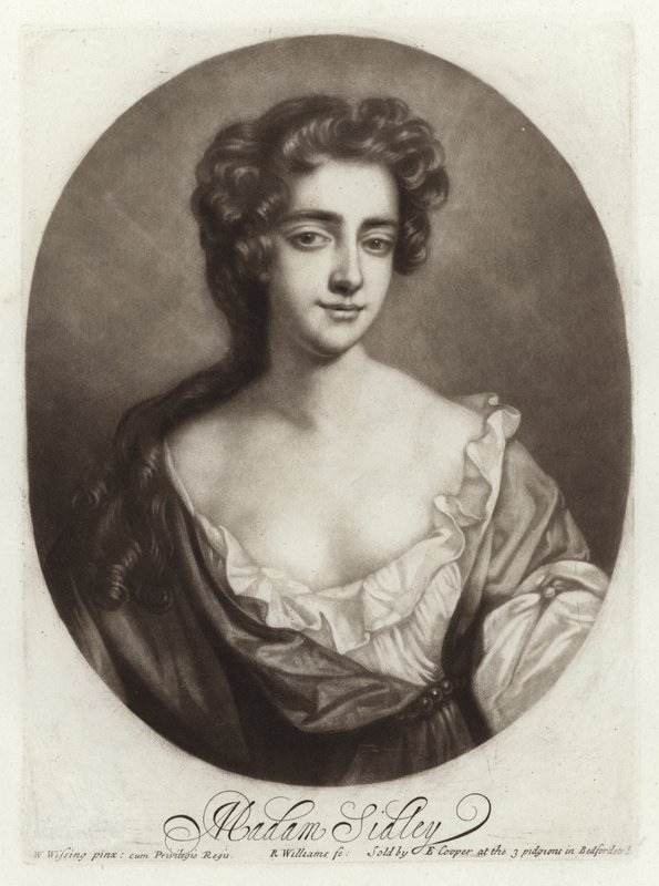 Catharine Sedley, Dorchester grófnője alkotó: Willem Wissing