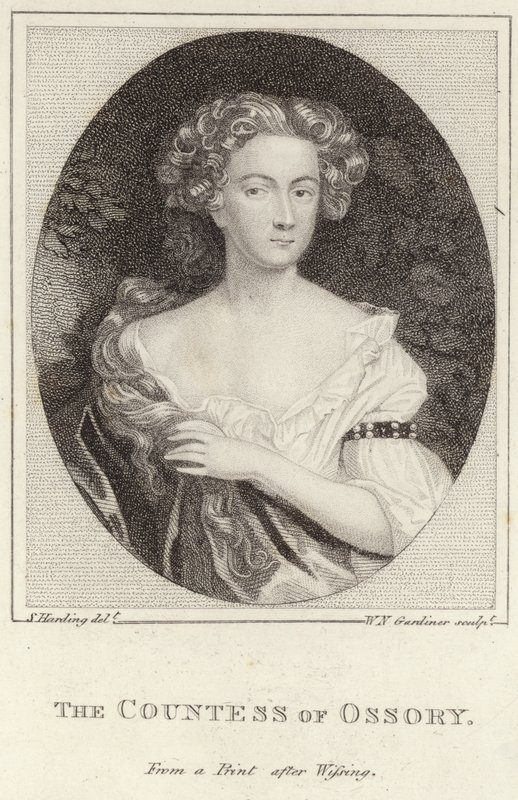 Emilia Butler, Ossory grófnő portréja alkotó: Willem Wissing