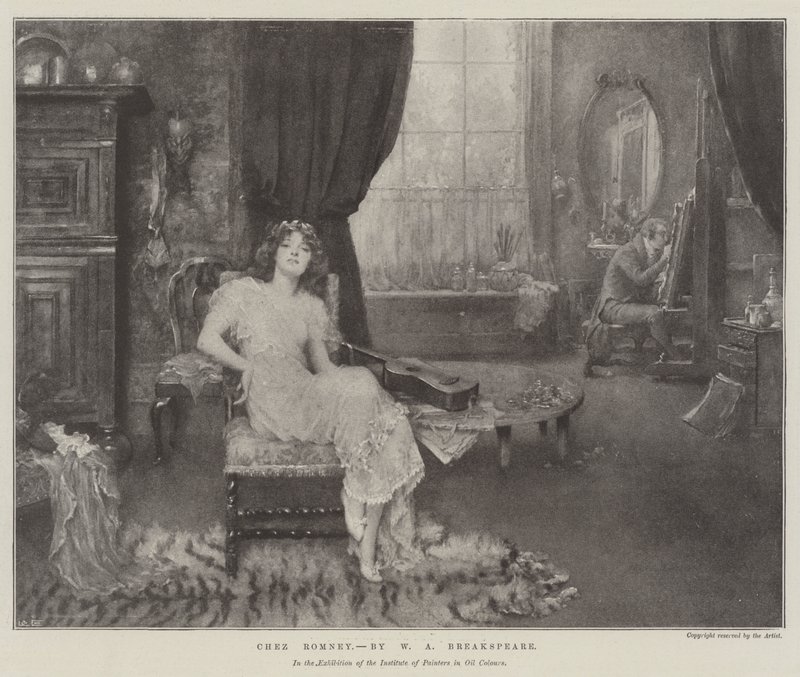 Romneyban alkotó: William A. Breakspeare
