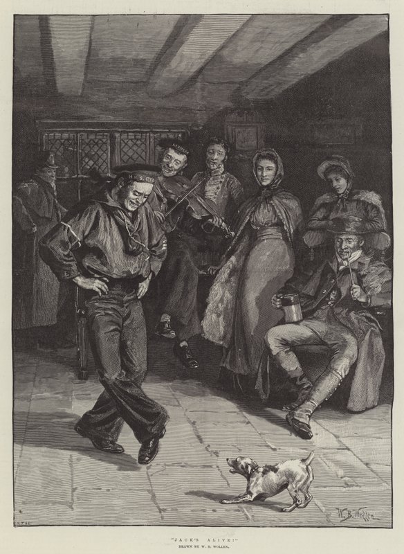 Jack él! alkotó: William Barnes Wollen