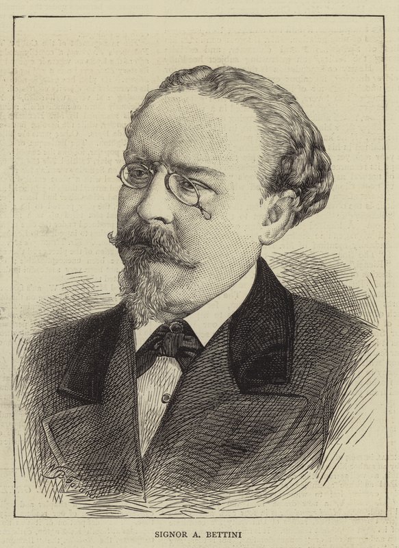 Mr. A Bettini alkotó: William Biscombe Gardner