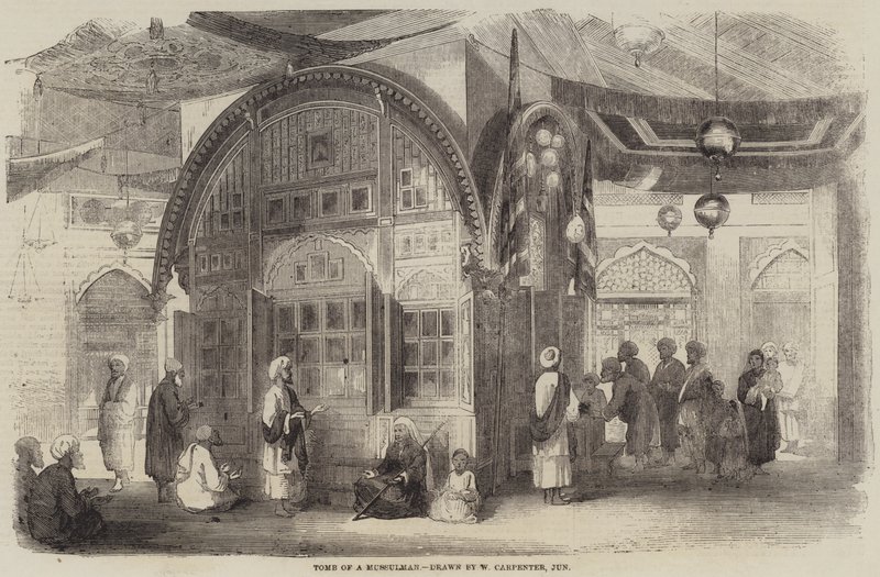 Egy muszlim sírja alkotó: William Carpenter