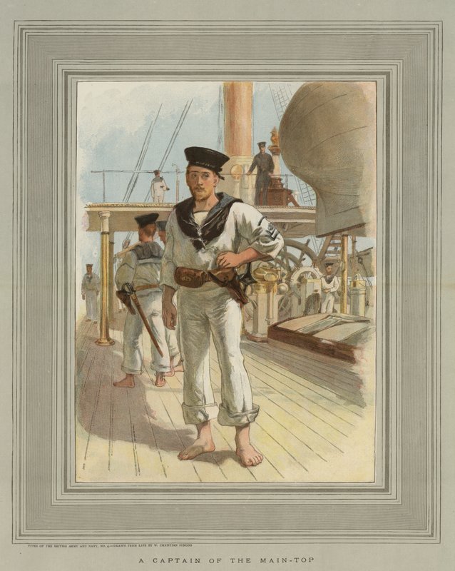 A Main-Top kapitánya alkotó: William Christian Symons