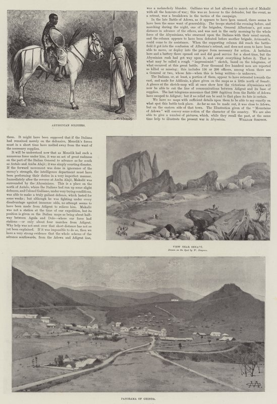 Abesszínia múlt és jelen alkotó: William Crimea Simpson