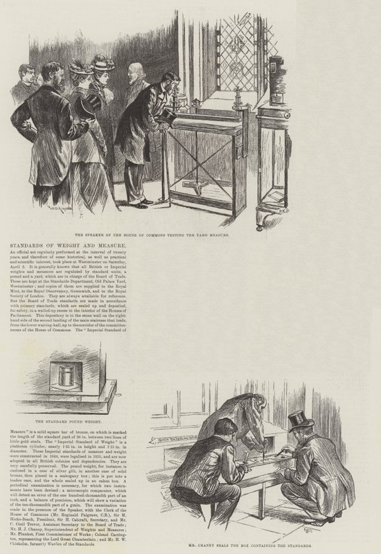 Súly- és mérési szabványok alkotó: William Douglas Almond