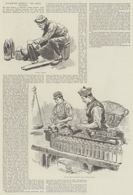Woolwich Arsenal, a Shell Factory alkotó: William Douglas Almond