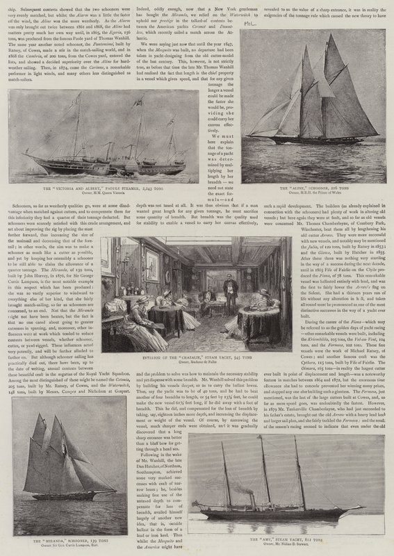 Yachting, múlt és jelen alkotó: William Edward Atkins