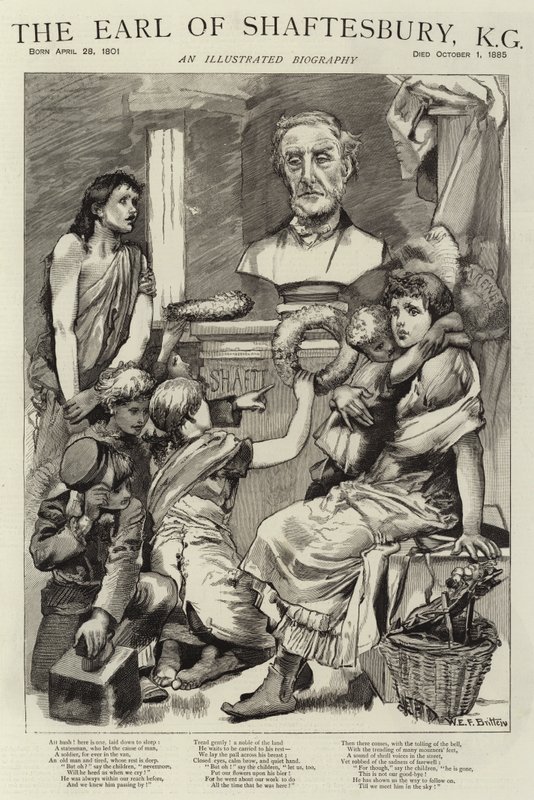 Shaftesbury grófja, KG alkotó: William Edward Frank Britten