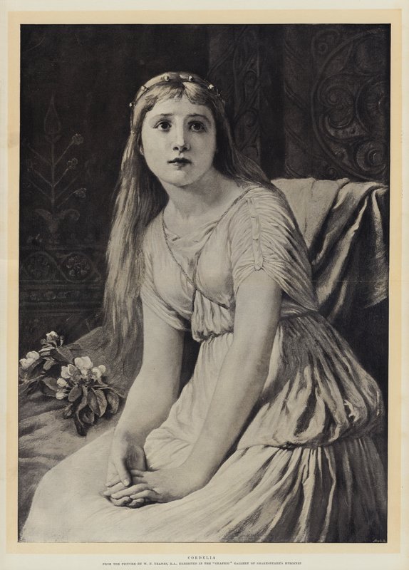 Cordelia alkotó: William Frederick Yeames