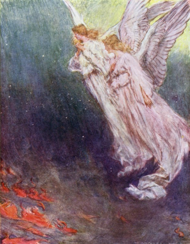A két angyal alkotó: William Hatherell