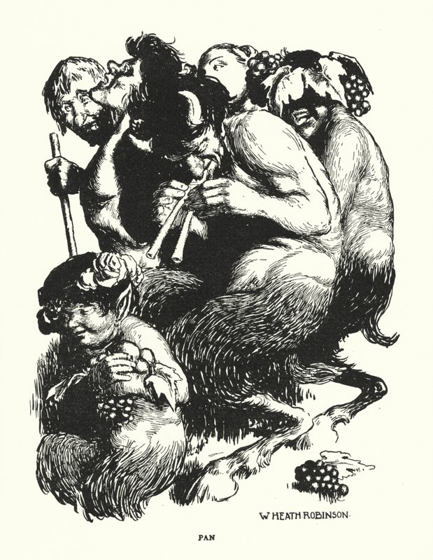 Pán alkotó: William Heath Robinson