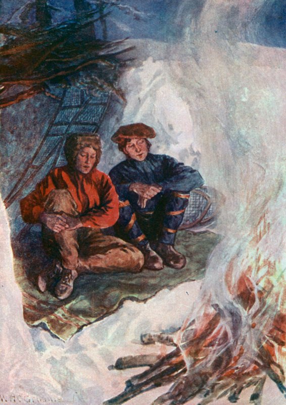 Táborozott a hóban alkotó: William Henry Charles Groome