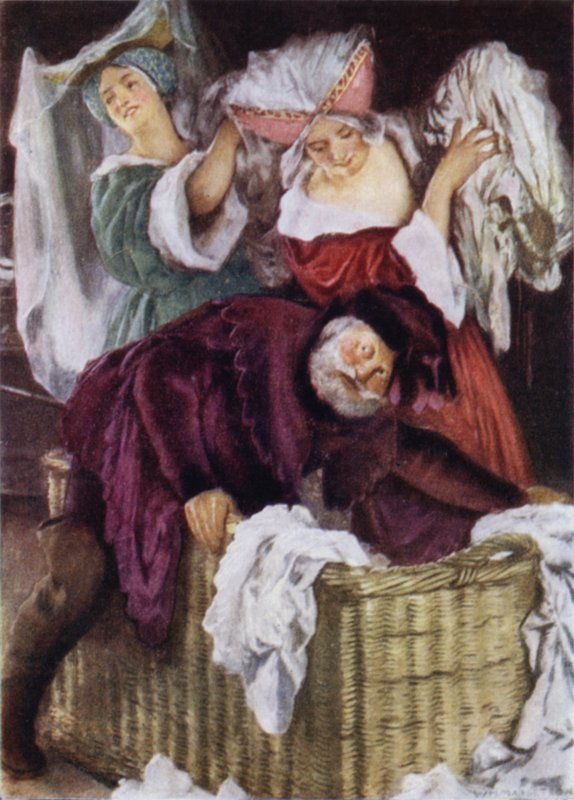 A windsori víg feleségek alkotó: William Henry Margetson