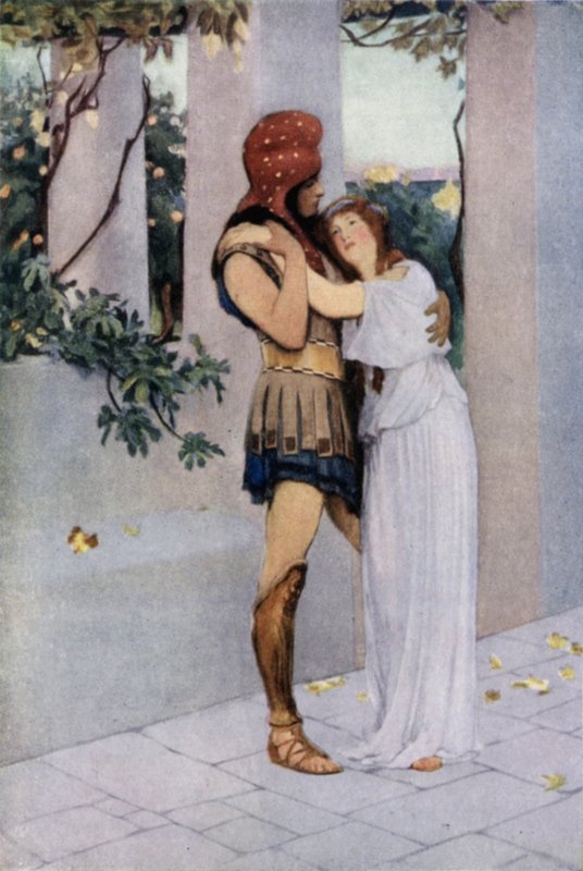 Troilus és Cressida alkotó: after William Henry Margetson