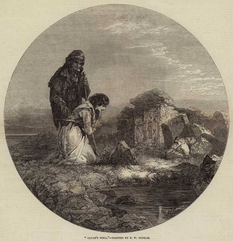 Cavan kútja alkotó: William James Linton