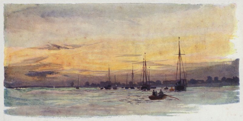 Burnham-on-Crouch, este alkotó: William Lionel Wyllie