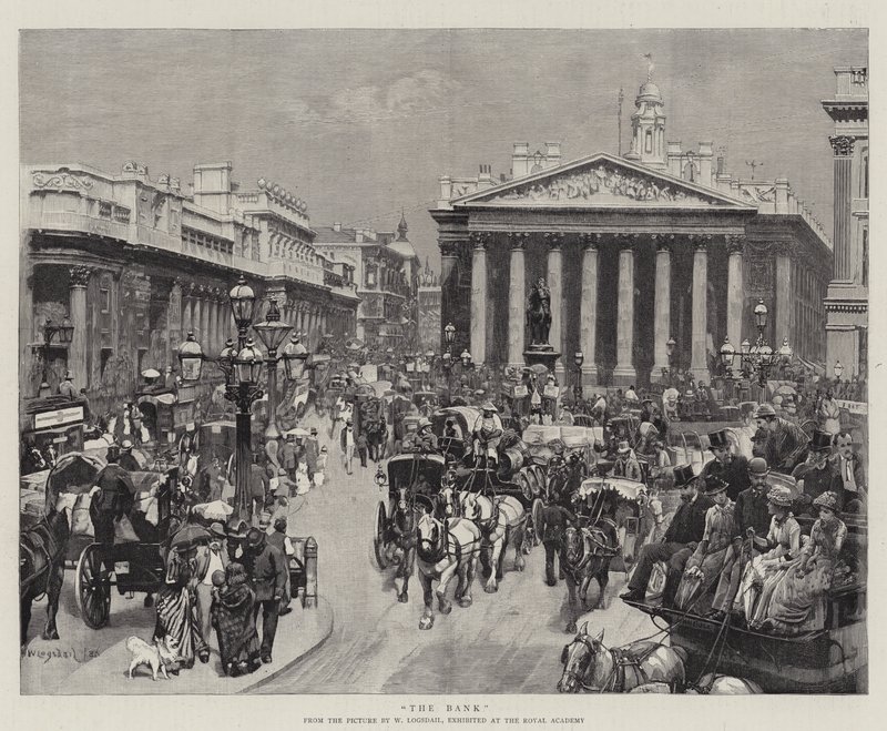 A bank alkotó: William Logsdail