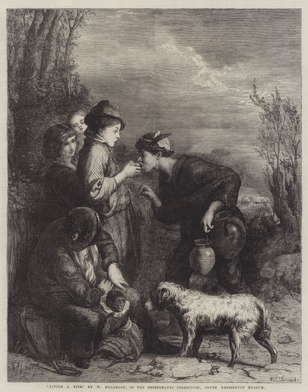 Harapást adni alkotó: William Mulready