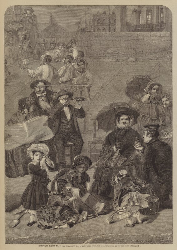 Ramsgate Sands, 3. szám alkotó: William Powell Frith