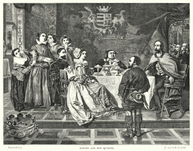 Sancho és Don Quijote alkotó: William Powell after Frith