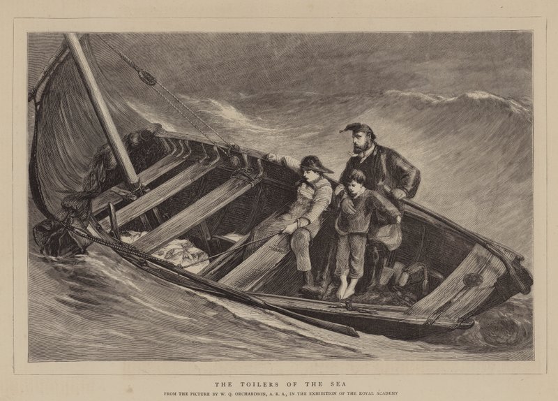 A tenger fáradozói alkotó: William Quiller Orchardson