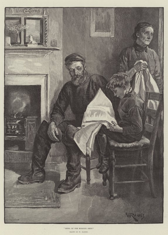 Hírek az eltűnt hajóról alkotó: William Rainey