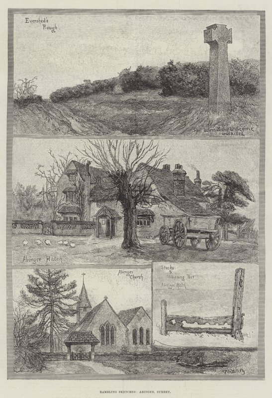 Rambling Sketches, Abinger, Surrey alkotó: William Rainey