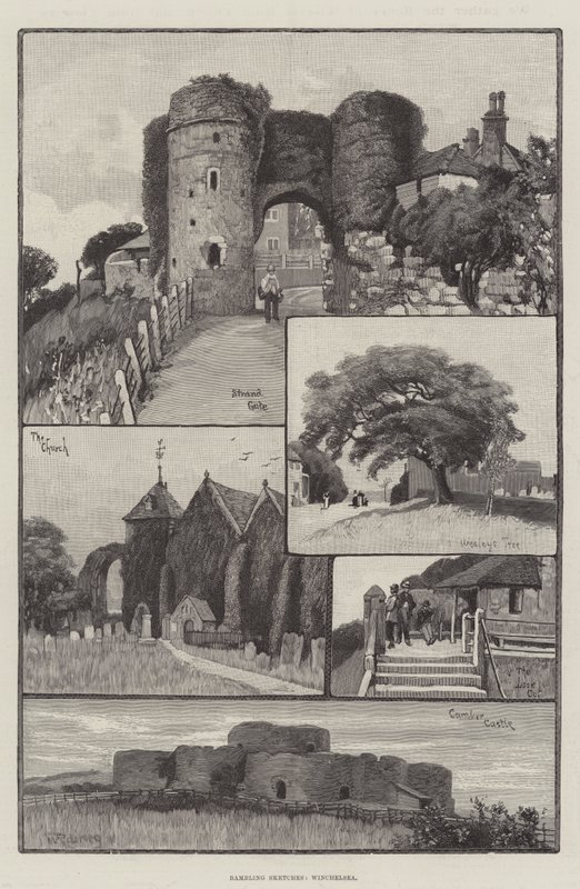 Tomboló vázlatok, Winchelsea alkotó: William Rainey