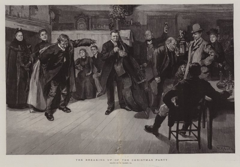 A karácsonyi parti feloszlása alkotó: William Rainey