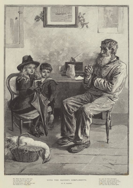 A földesúr bókjaival alkotó: William Rainey
