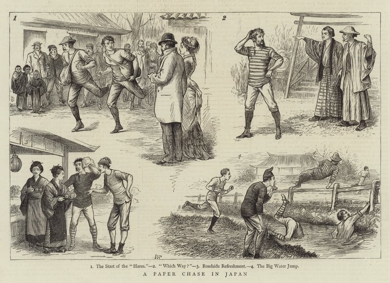 Papírvadászat Japánban alkotó: William Ralston