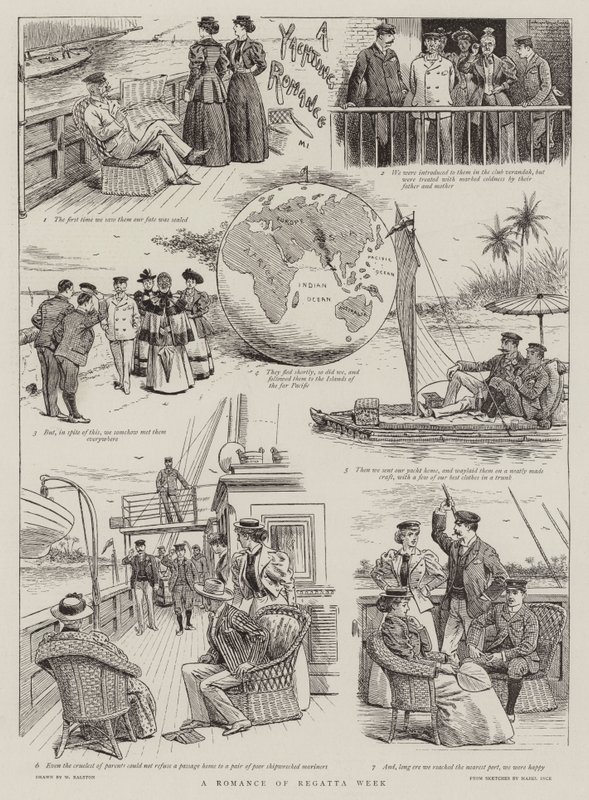 A Regatta hét romantikája alkotó: William Ralston