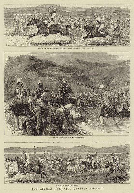 Az afgán háború Roberts tábornokkal alkotó: William Ralston
