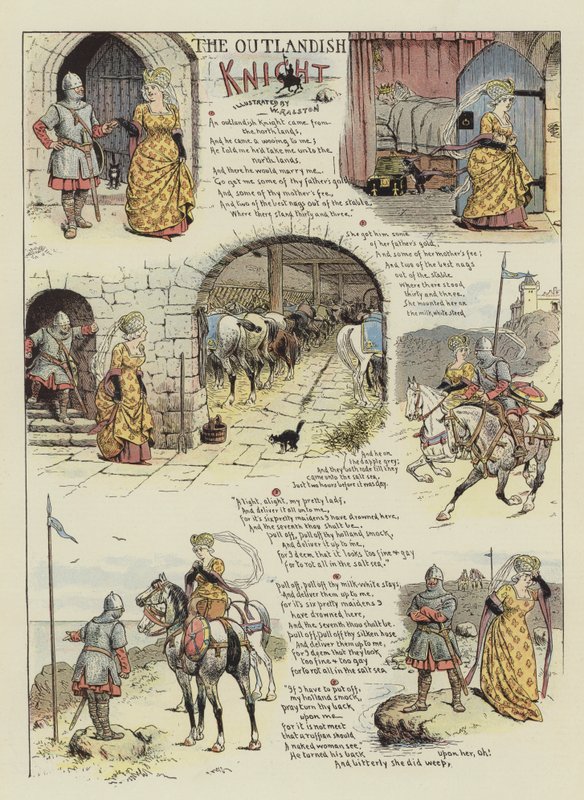 A külföldön élő lovag (chromolitho) alkotó: William Ralston