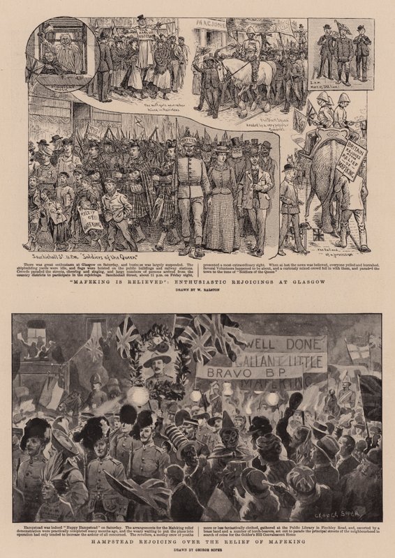 A Mafeking megkönnyebbülése alkotó: William Ralston