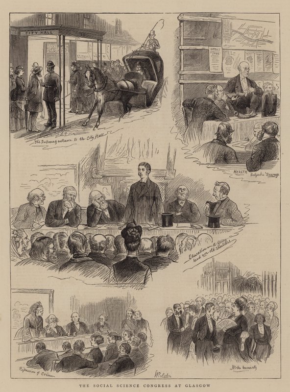 Társadalomtudományi Kongresszus Glasgow-ban alkotó: William Ralston