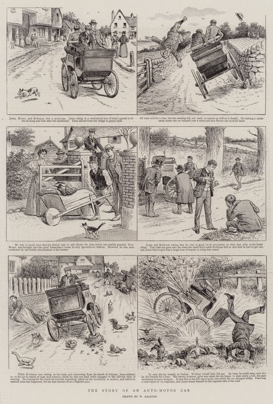 Egy motoros autó története alkotó: William Ralston