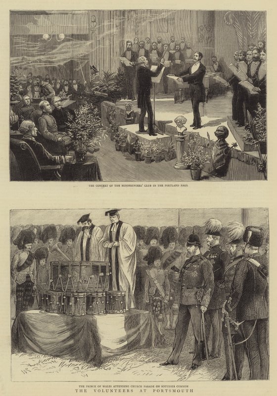 Önkéntesek Portsmouthban alkotó: William Ralston