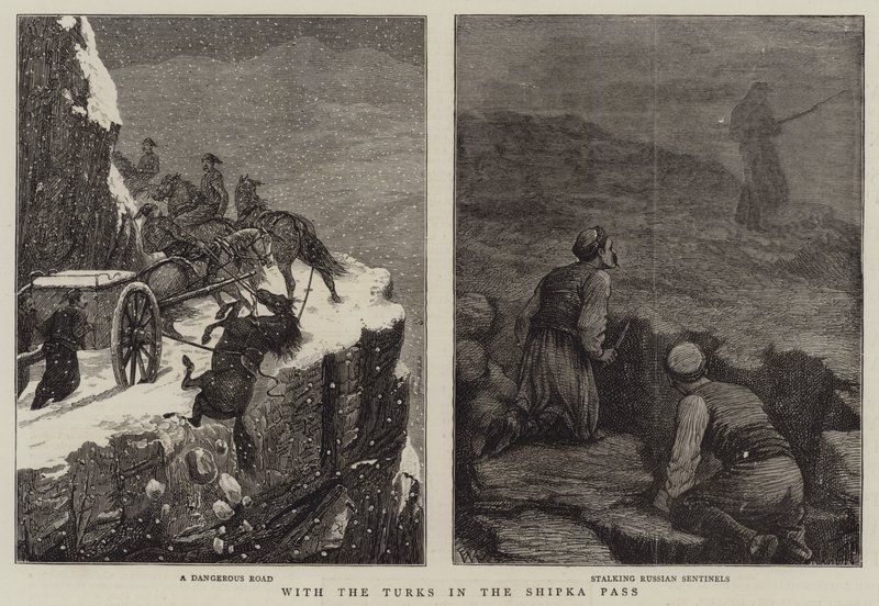 A törökökkel a Shipka-hágóban alkotó: William Ralston