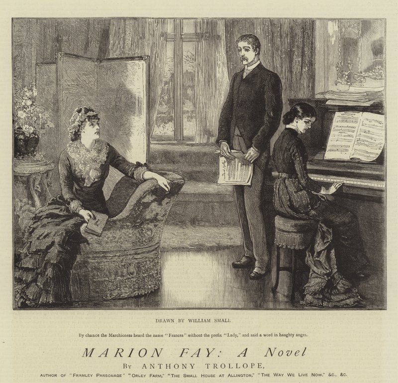 Marion Fay, egy regény alkotó: William Small