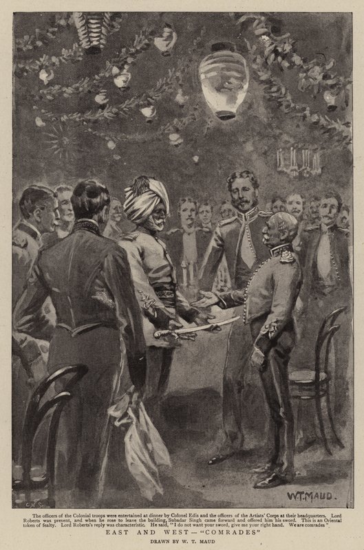 Kelet és Nyugat, elvtársak alkotó: William T. Maud