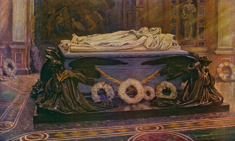 Viktória királynő és a herceg hitvese sírjai a Frogmore-i királyi mauzóleumban alkotó: William T. Maud