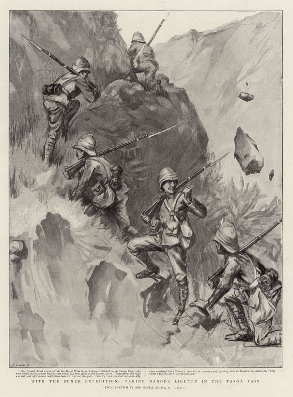 A Buner-expedícióval könnyedén veszi a veszélyt a Tanga-hágóban alkotó: William T. Maud